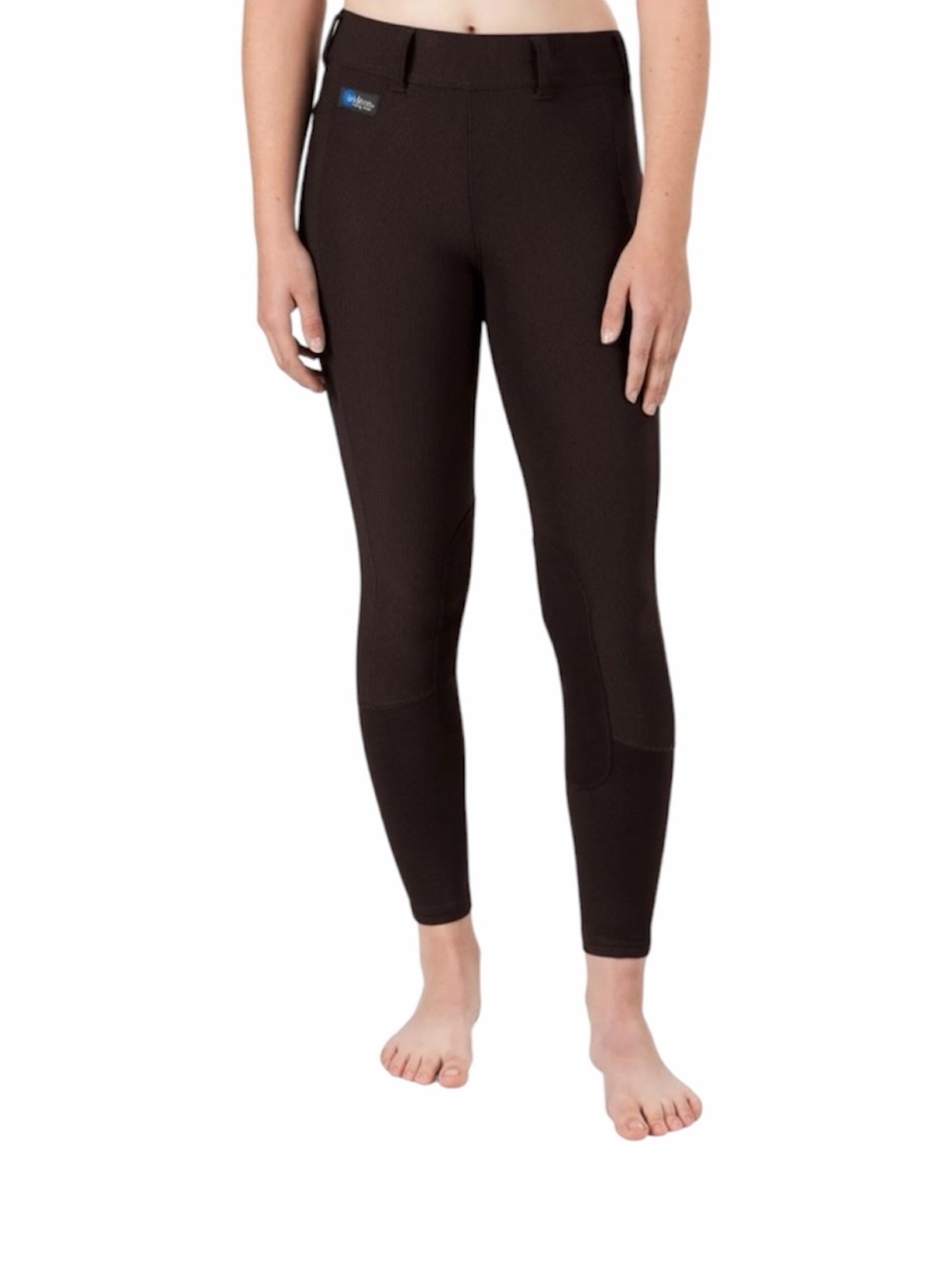 Irideon Women’s Cadence Knee Patch Riding Breeches M Espresso Brown